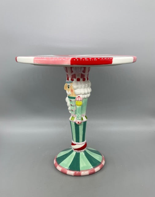 December Diamonds 11-Inch Nutcracker Dessert Plate