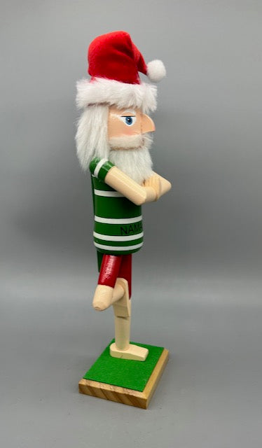 Kurt Adler 15 inch Wooden Yoga Santa Nutcracker
