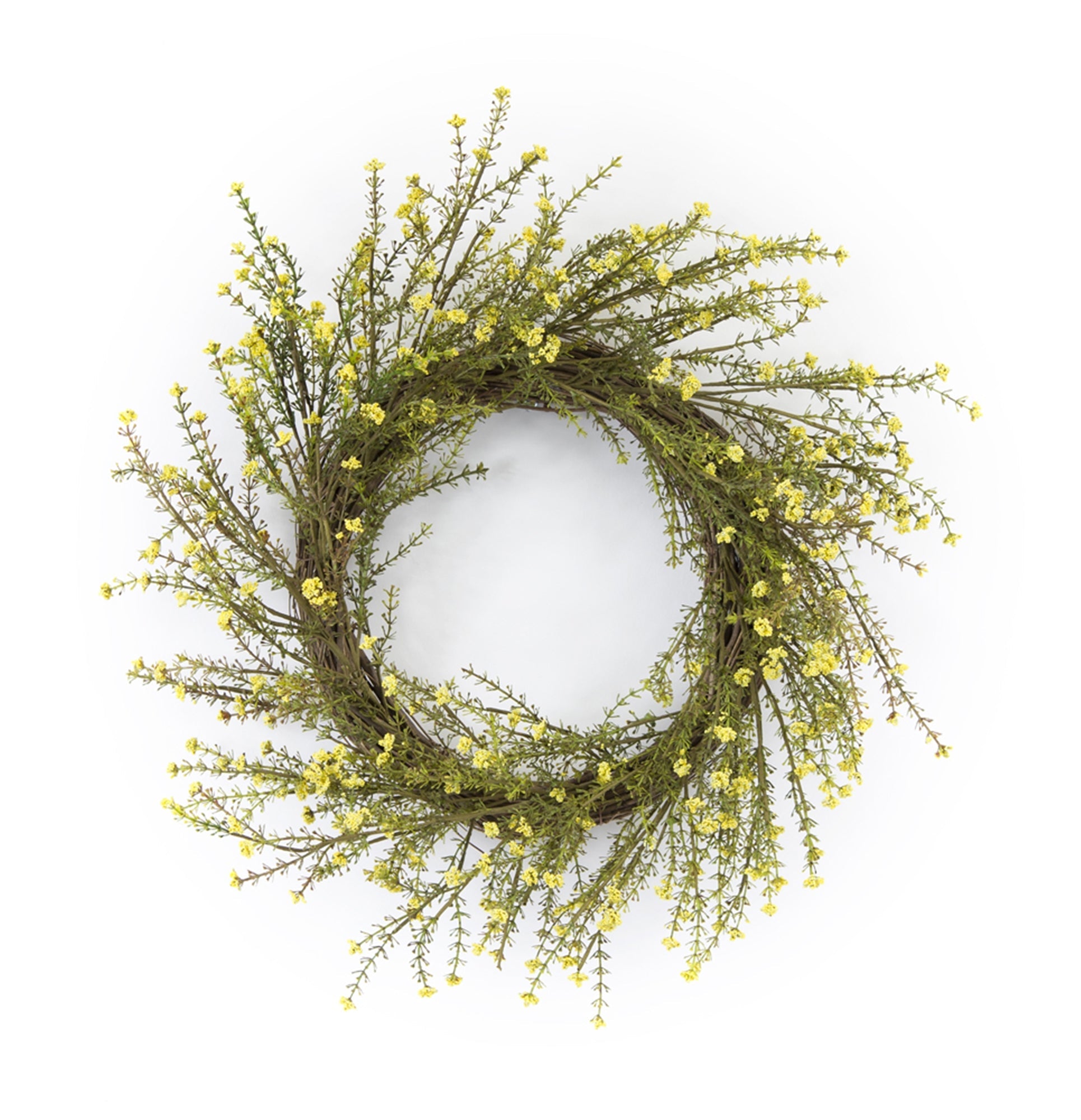 Mini Daisy Floral Wreath 18"D