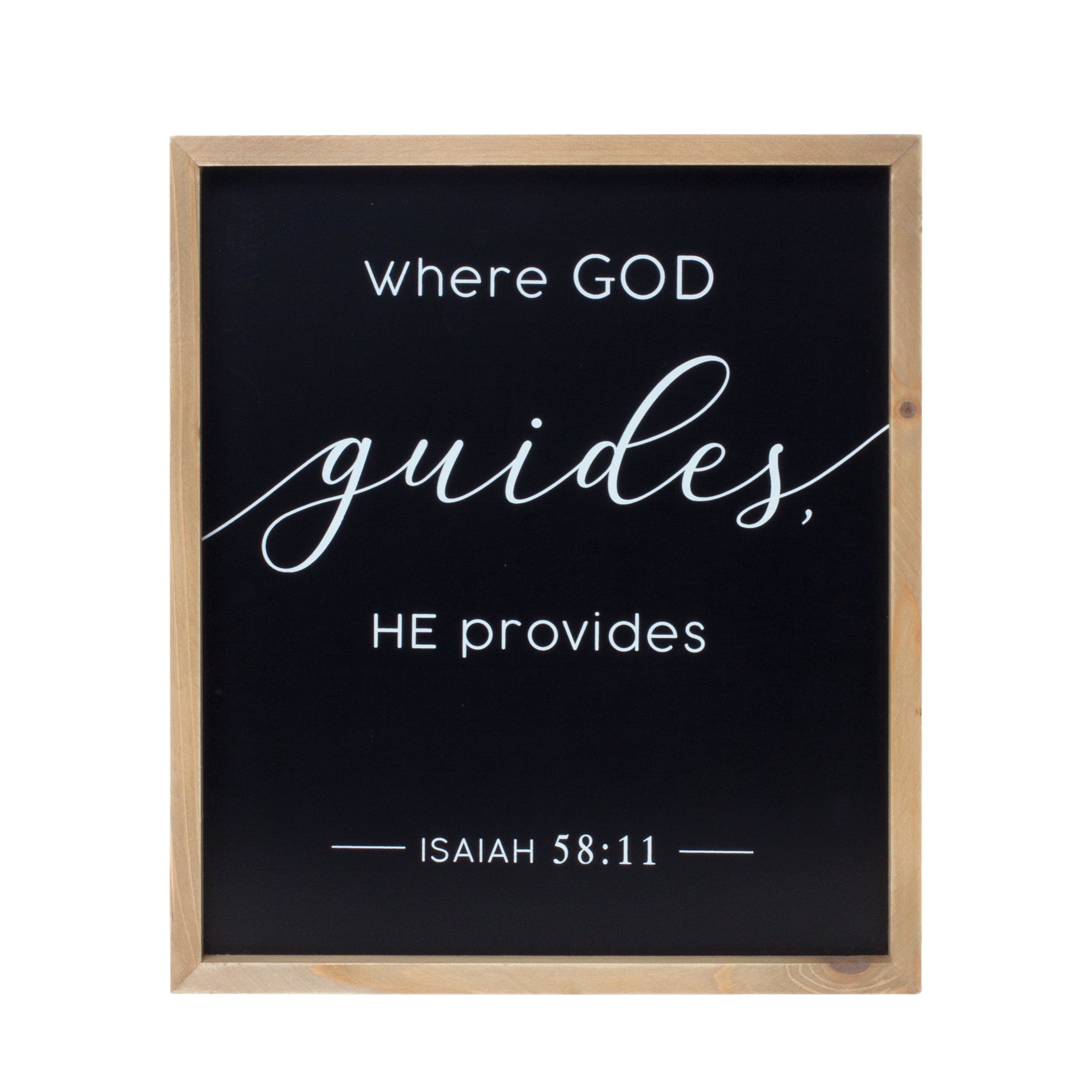 Framed Beauty and God Plaque (Set of 2)