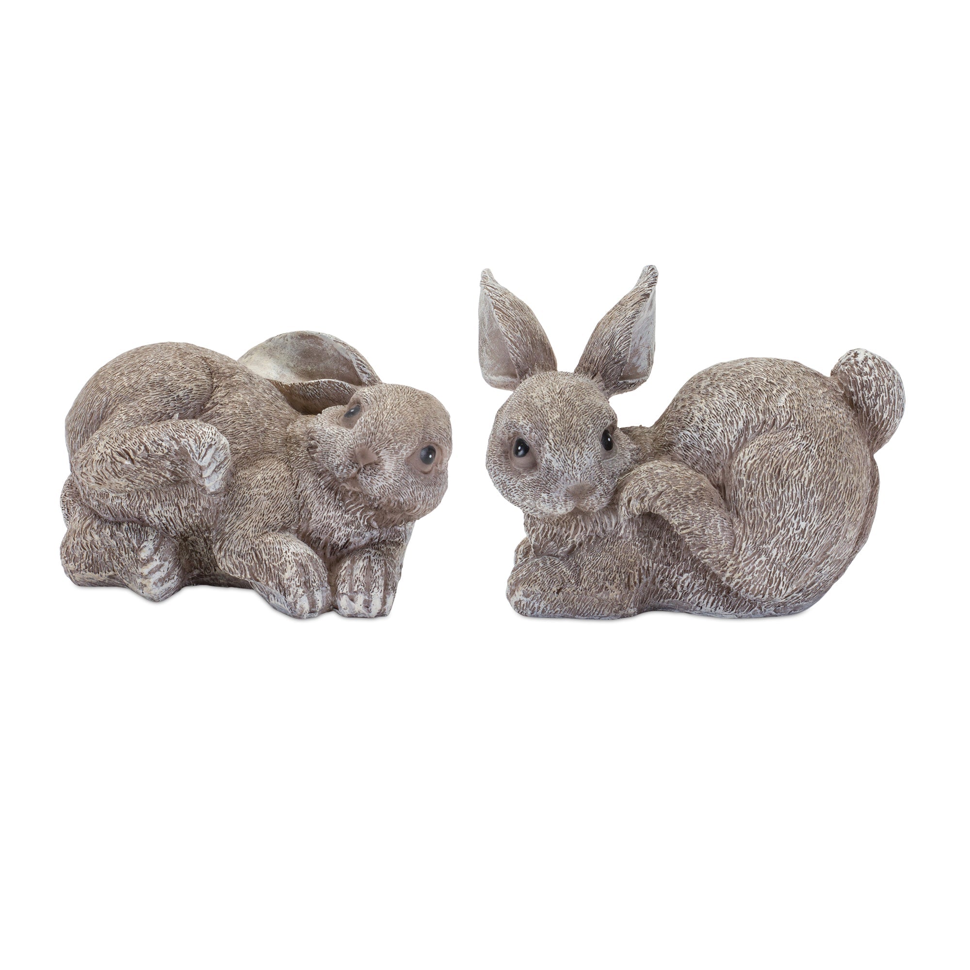 Stone Bunny Rabbit Figurine (Set of 4)