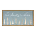 Christmas Wishes Holiday Wall Sign 31.5"L