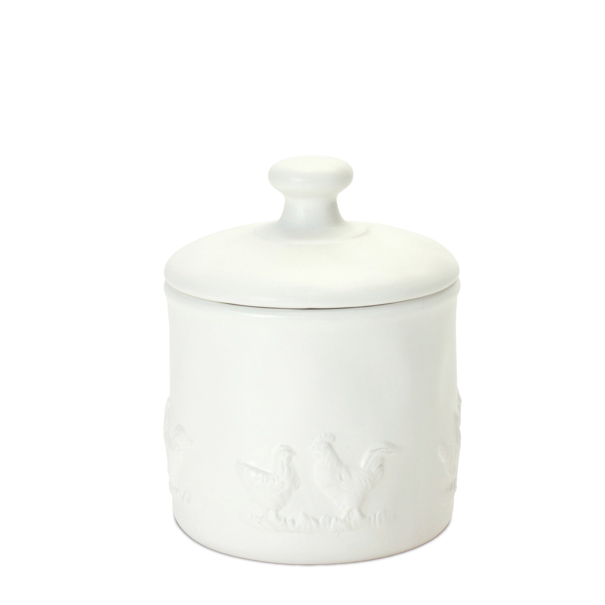 Ceramic Farm Animal Canister (Set of 2)