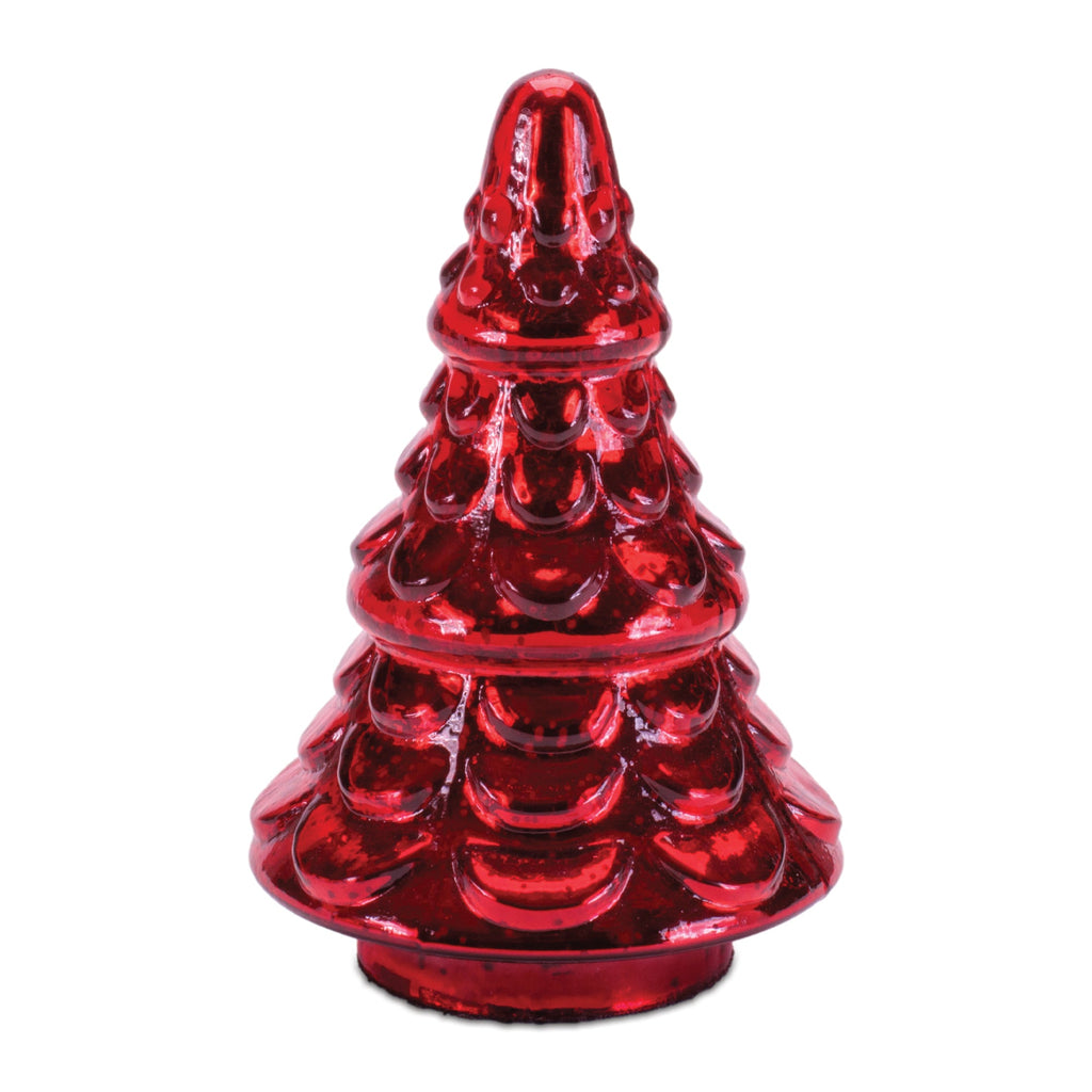 Mercury Glass Christmas Tree (Set of 2)
