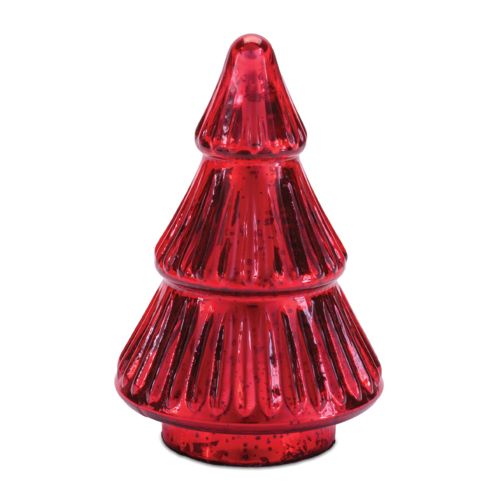 Mercury Glass Christmas Tree (Set of 2)