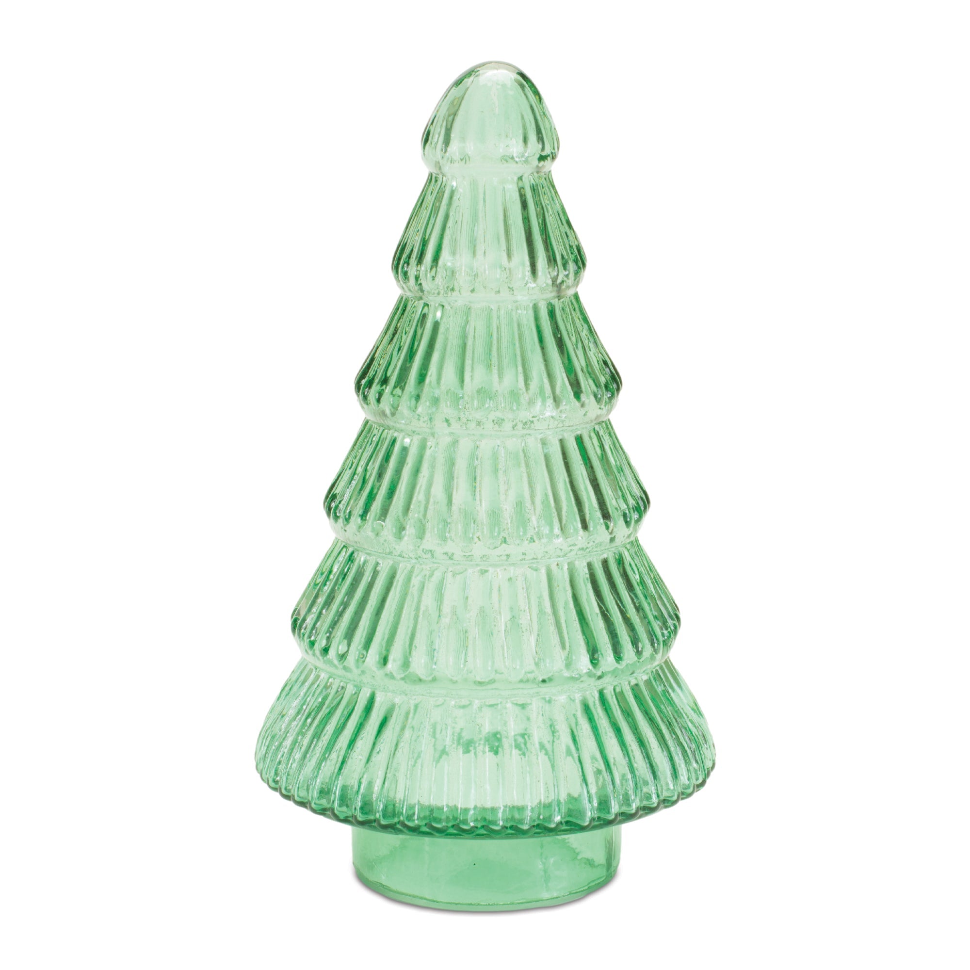 Textured Glass Christmas Tree (Set of 2)