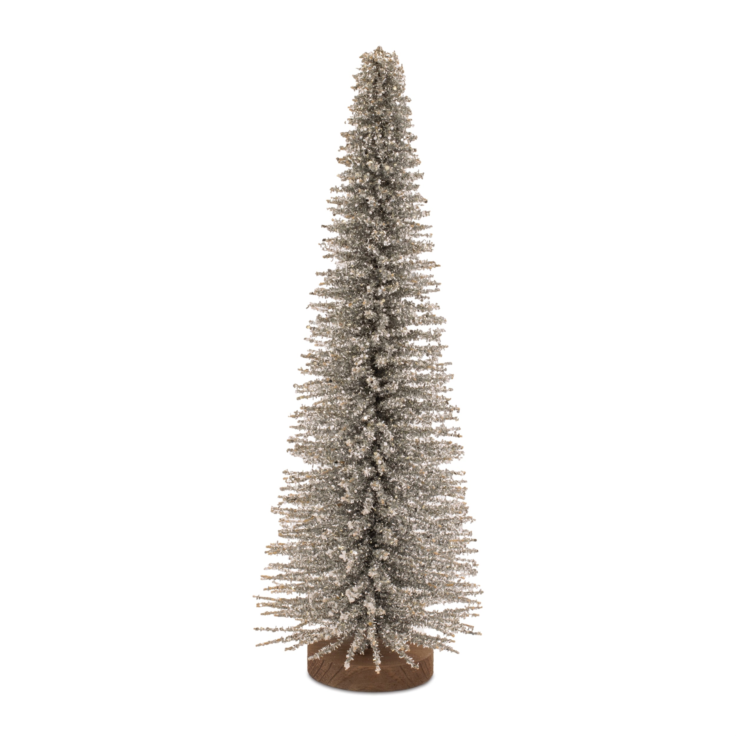 Glitter Iron Christmas Tree 23.5"H