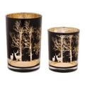 Mossy Oak Deer Candle Holder (Set - 2)