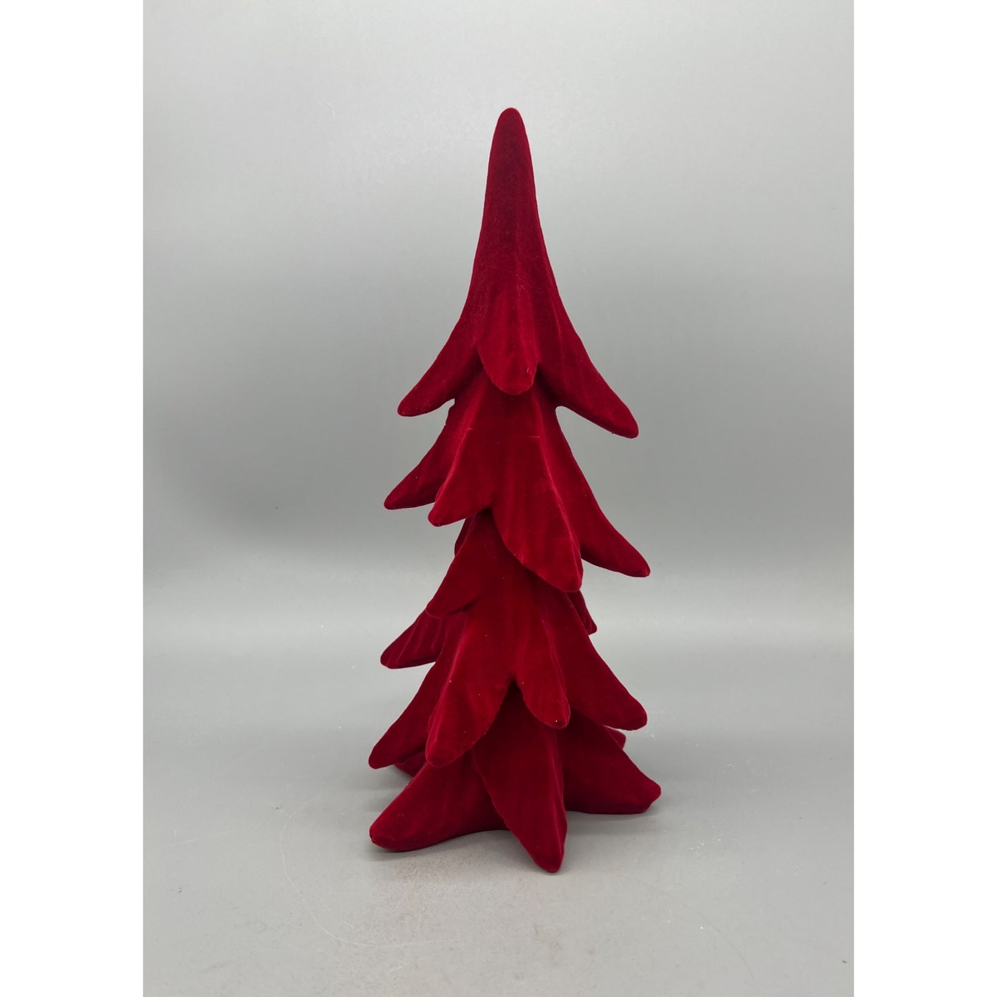 Red Velvet Christmas Tree Tabletop Decoration