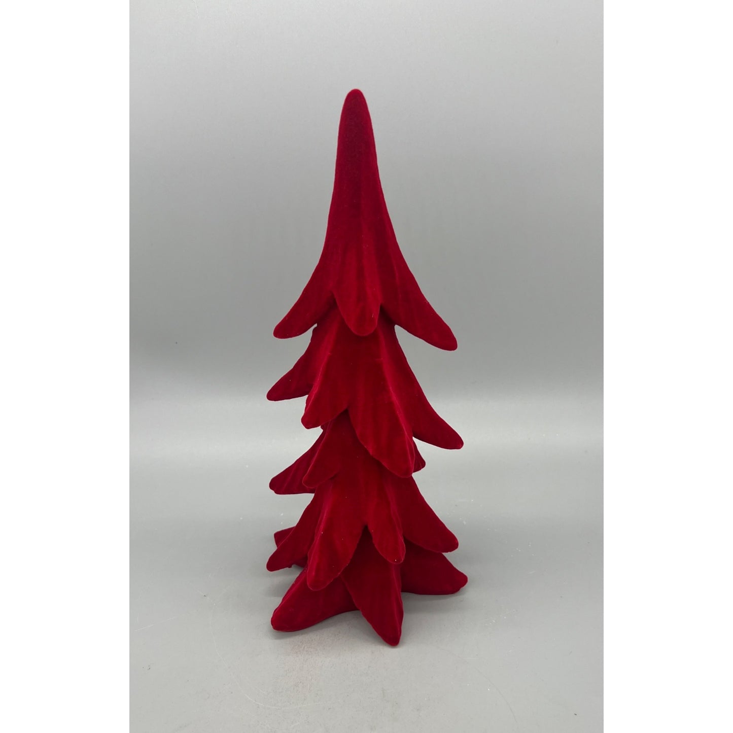 Red Velvet Christmas Tree Tabletop Decoration