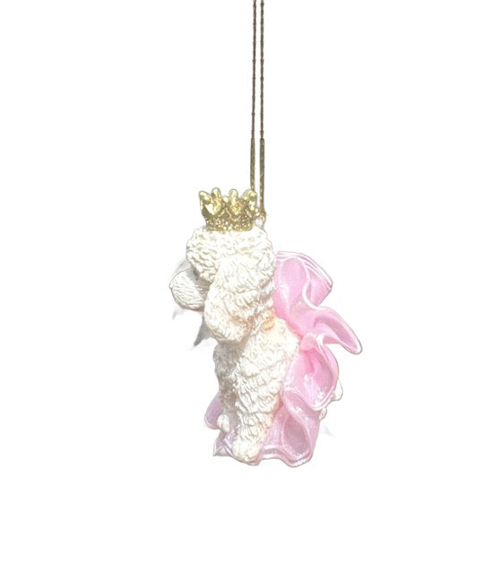 Kurt Adler Ballet Animals Christmas Ornament Poodle Cat Mouse