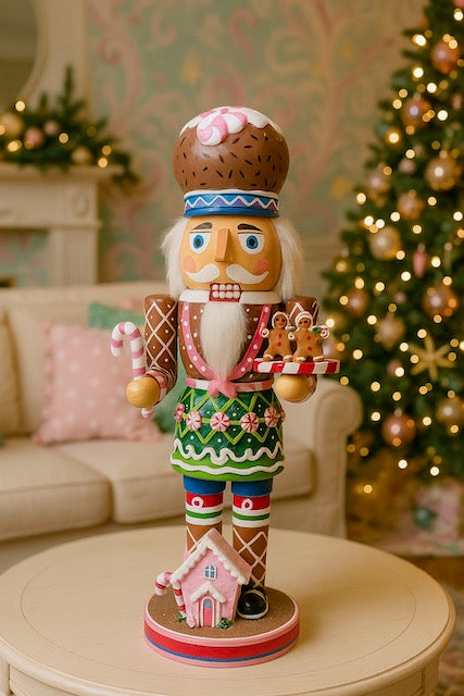 Kurt S. Adler Kurt Adler 16-inch Wooden Gingerbread Nutcracker