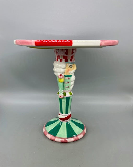 December Diamonds 11-Inch Nutcracker Dessert Plate