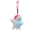 Kurt Adler Yeti Abominable Snowman Christmas Ornament – 3.25" Sold Separately