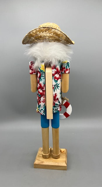 Kurt Adler 15-Inch Beach Santa Nutcracker