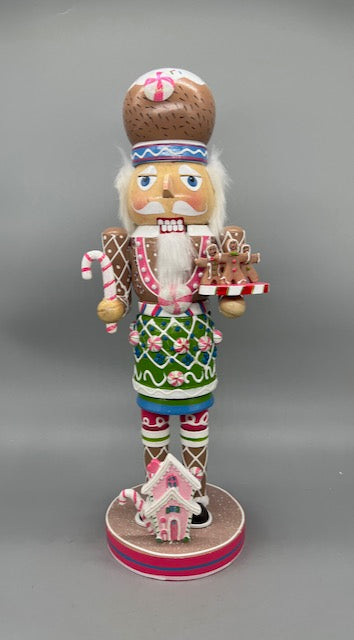 Kurt S. Adler Kurt Adler 16-inch Wooden Gingerbread Nutcracker