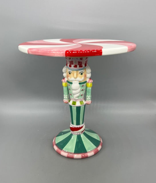 December Diamonds 11-Inch Nutcracker Dessert Plate