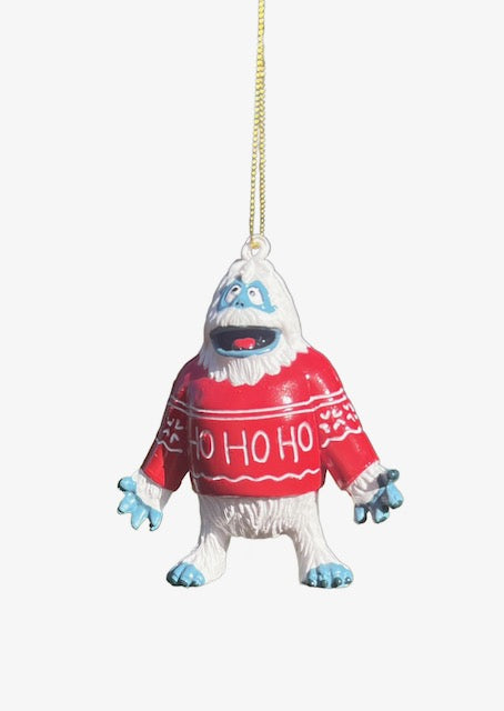 Kurt Adler Yeti Abominable Snowman Christmas Ornament with Red  Sweater D4706