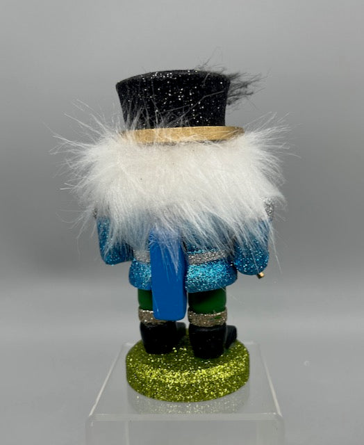 Kurt Adler Chubby Nutcracker Red-Green-Blue Christmas Ornaments 5.5" Sold Separately C5870