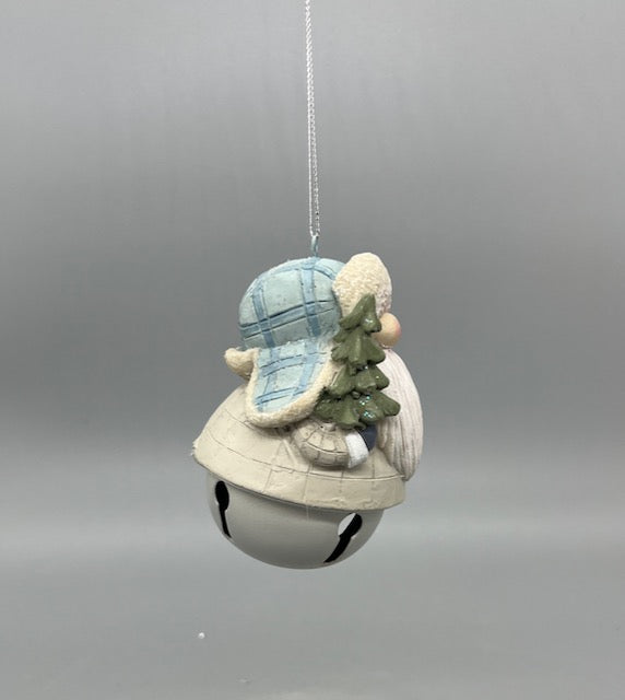 Gnome Bell Ornament 4.25" Sold Seperately