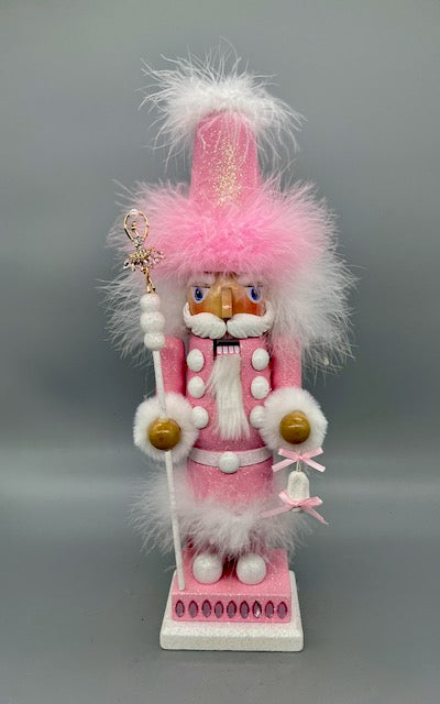 Kurt Adler 15" Hollywood Pink Nutcracker