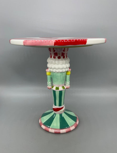 December Diamonds 11-Inch Nutcracker Dessert Plate