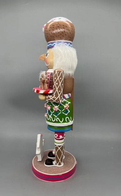 Kurt S. Adler Kurt Adler 16-inch Wooden Gingerbread Nutcracker
