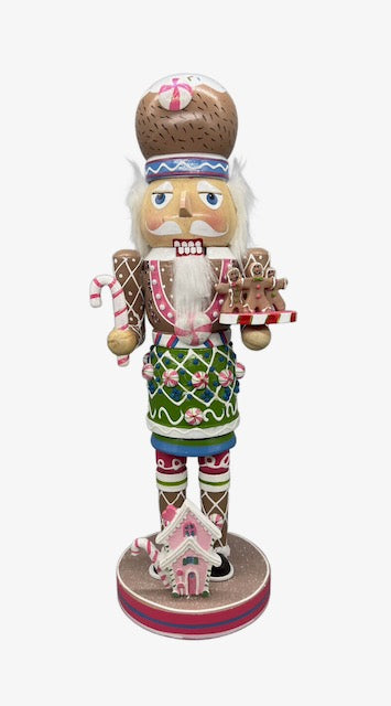 Kurt S. Adler Kurt Adler 16-inch Wooden Gingerbread Nutcracker
