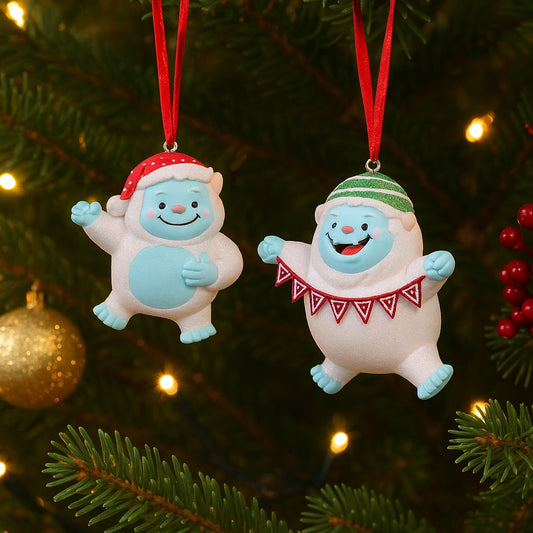 Kurt Adler Yeti Abominable Snowman Christmas Ornament – 3.25" Sold Separately