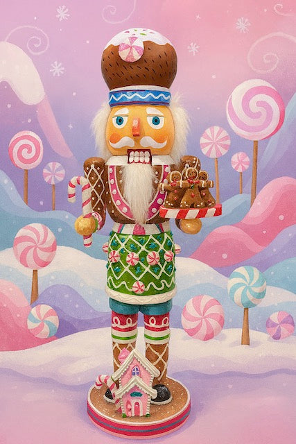 Kurt S. Adler Kurt Adler 16-inch Wooden Gingerbread Nutcracker