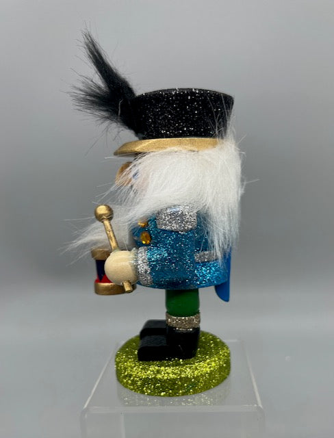 Kurt Adler Chubby Nutcracker Red-Green-Blue Christmas Ornaments 5.5" Sold Separately C5870