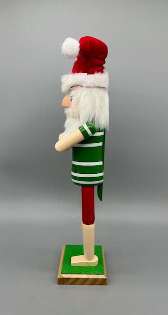 Kurt Adler 15 inch Wooden Yoga Santa Nutcracker