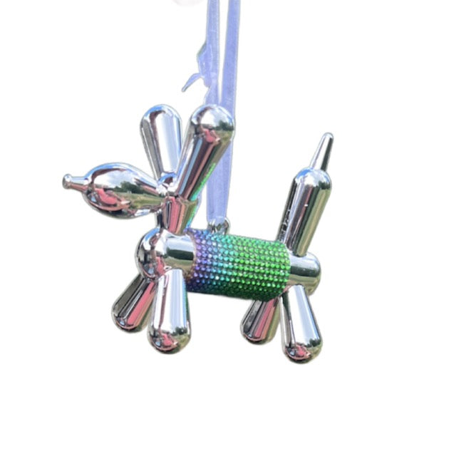Kurt Adler  Balloon Dog Ornament 3.25" – Christmas Tree Decoration Sold Separately
